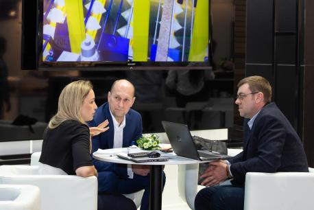 Специалисты НЛМК-Сорт на выставке Wire 2018