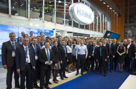 NLMK team at Metal-Expo 2018