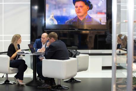 Специалисты НЛМК-Сорт на выставке Wire 2018